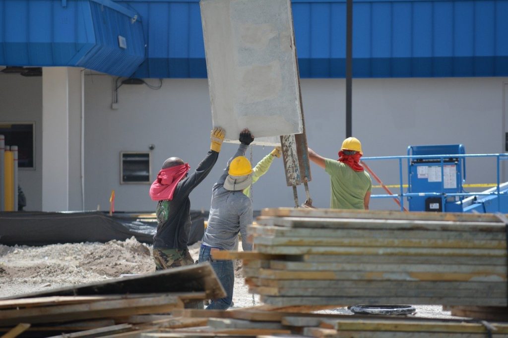 construction, construction workers, hardhat