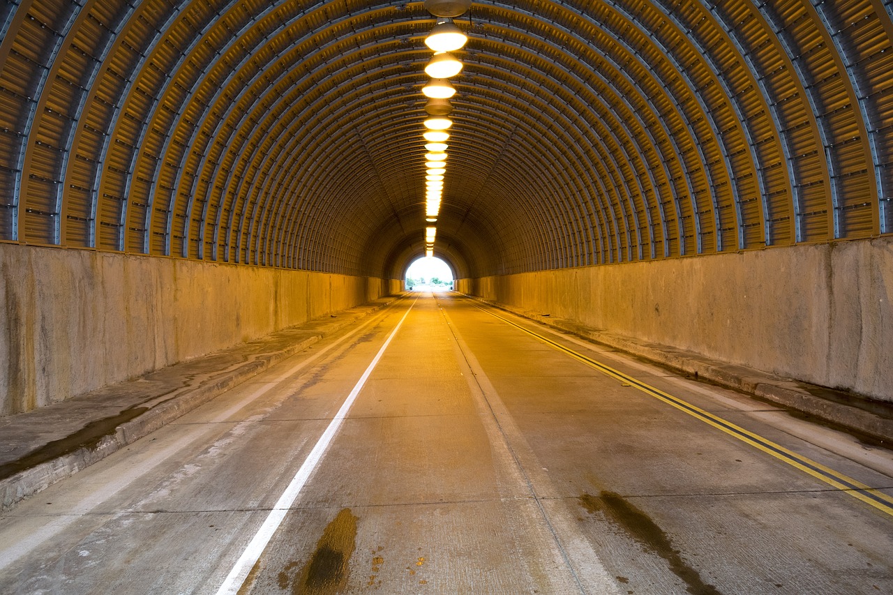 tunnel, road, highway-1876487 tunnel, road, highway