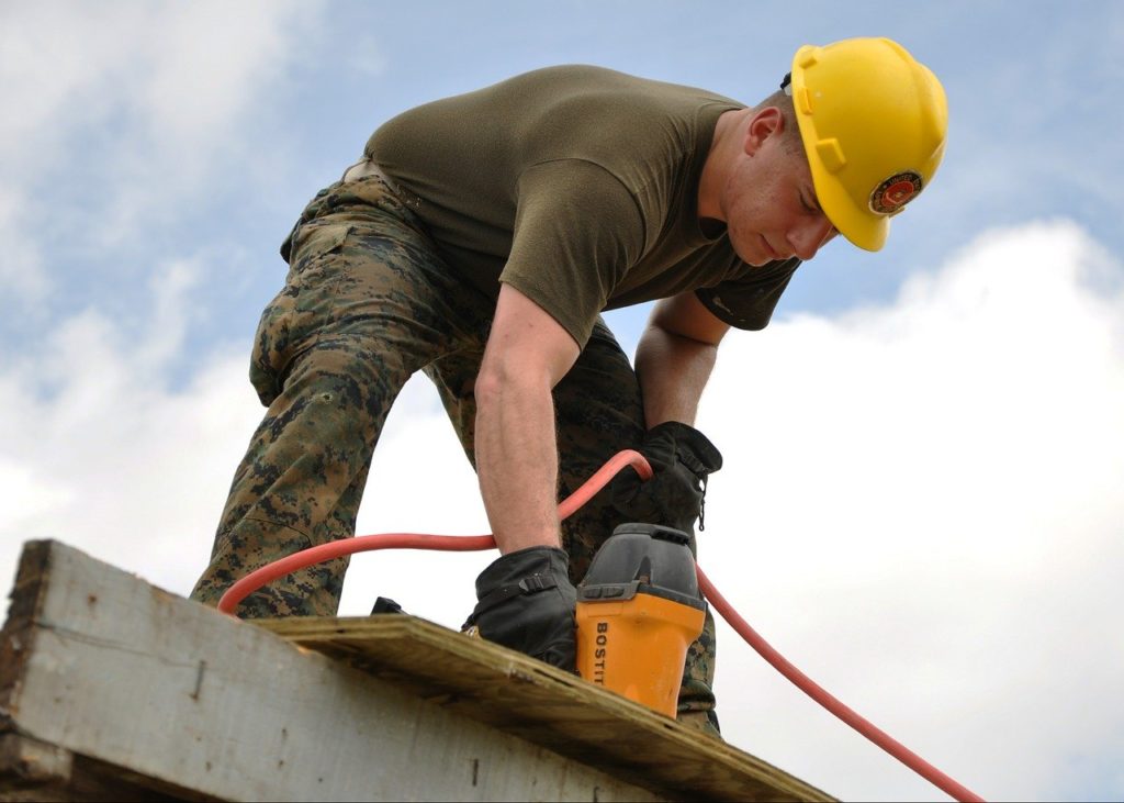 worker, construction, building