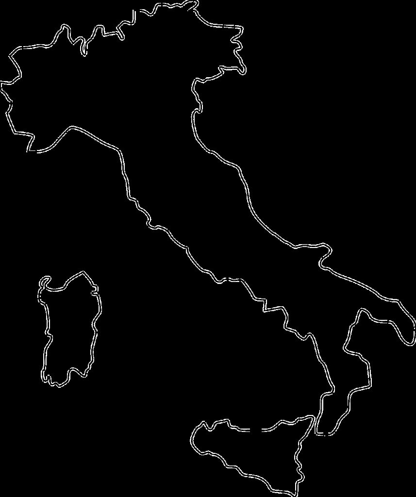 italy, map, country