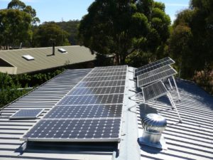 solar, roof, panels