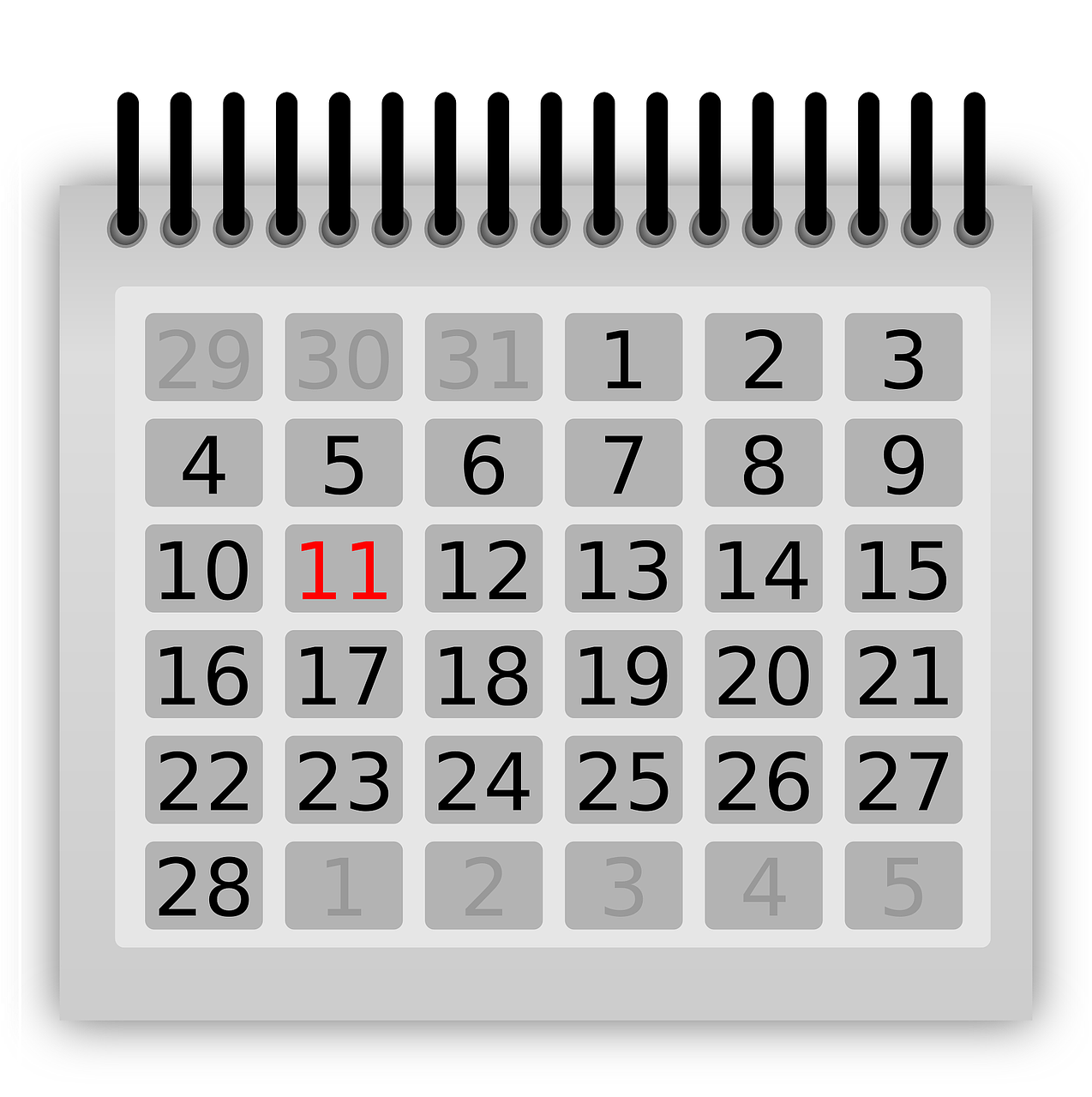 calendar, february, eleven-31953 calendar, february, eleven