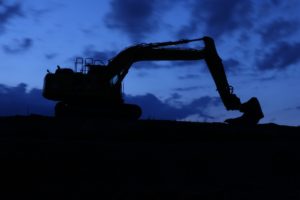 excavator, night, night construction site-2642387.jpg